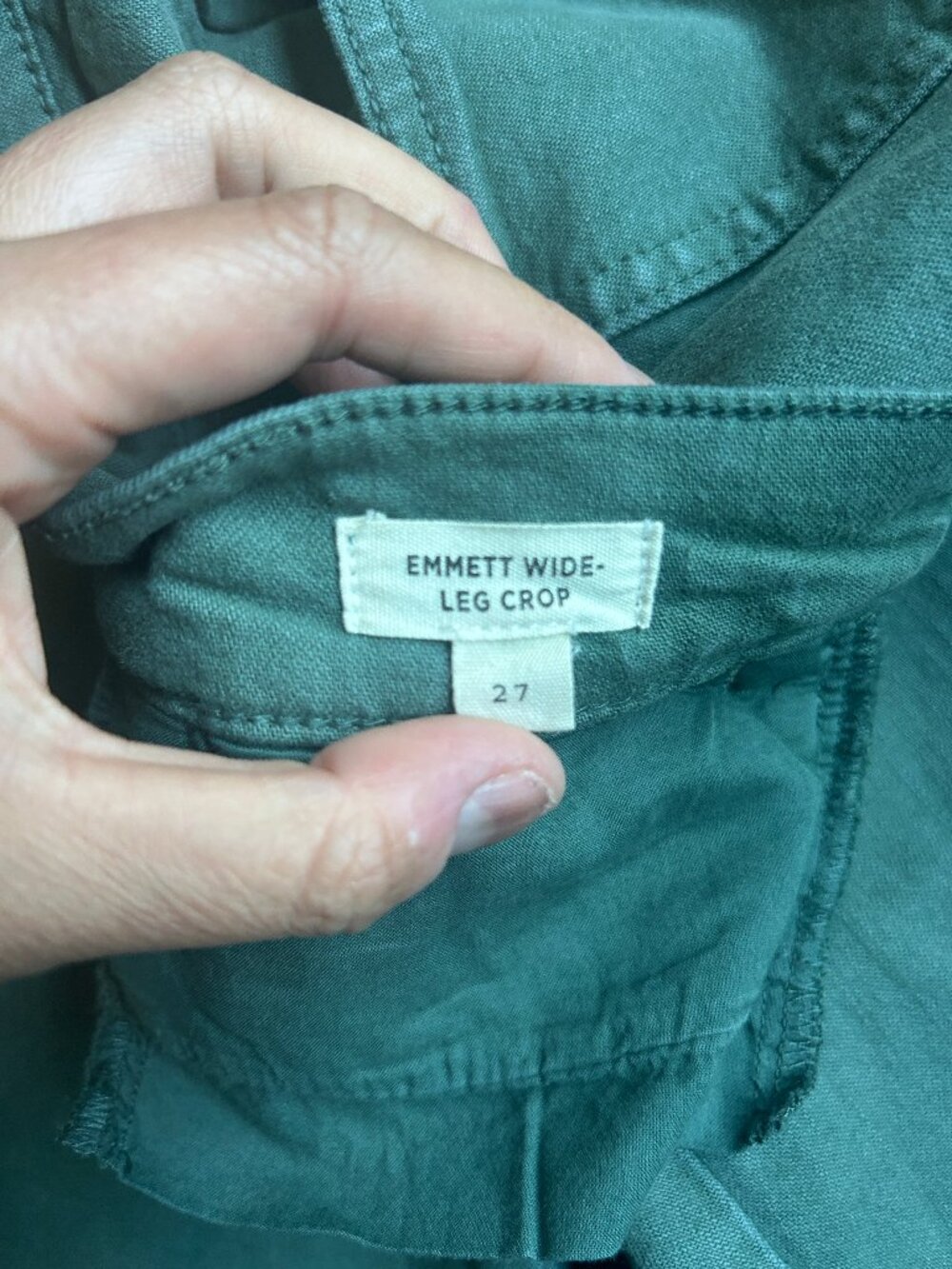 Madewell Wide Leg Crop Pants